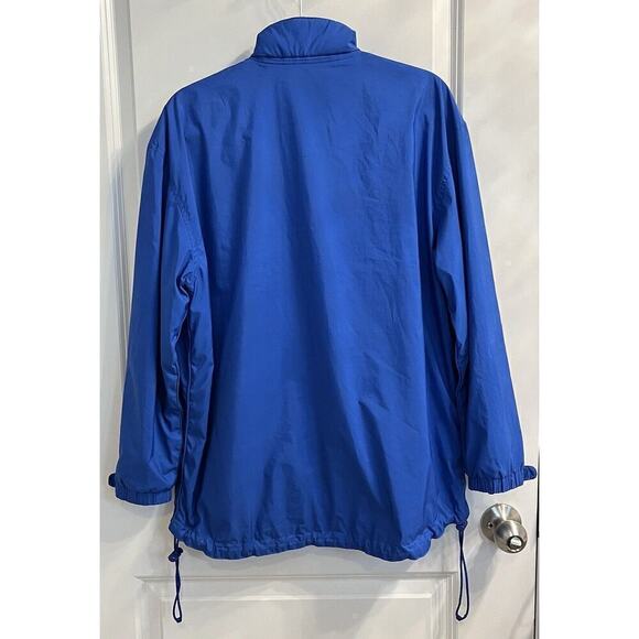 Vintage Lauren Ralph Lauren Windbreaker Jacket Mens Full Zip Blue Sz S Athletic - Picture 2 of 7